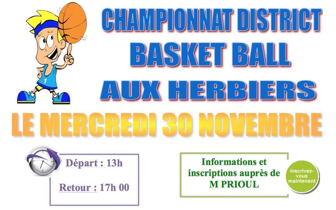 MERCREDI 30-11 BB et TT AUX HERBIERS