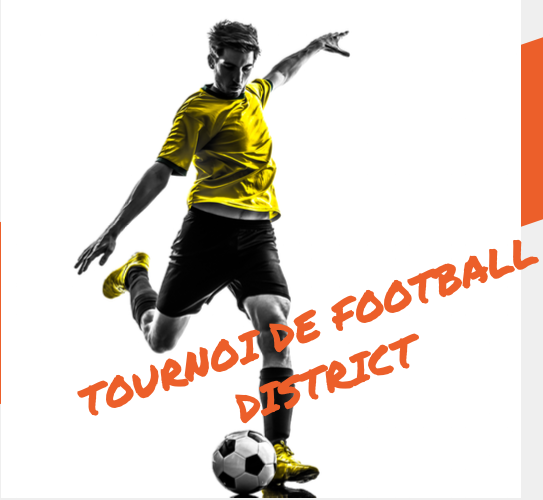 AS Tournoi FOOTBALL district le 10 NOVEMBRE!