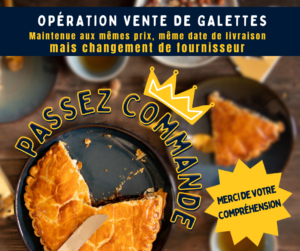 Opération vente de galettes